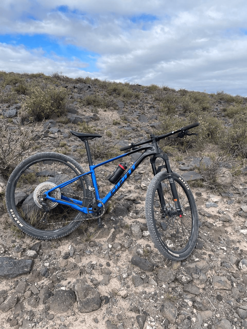 Bicicleta de montaña en las sierras de San Rafael
